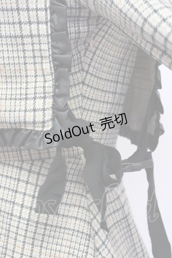 画像4: Bubbles /チェックワンピース F ベージュ T-25-01-22-023-CA-OP-SZ-ZT167 (4)