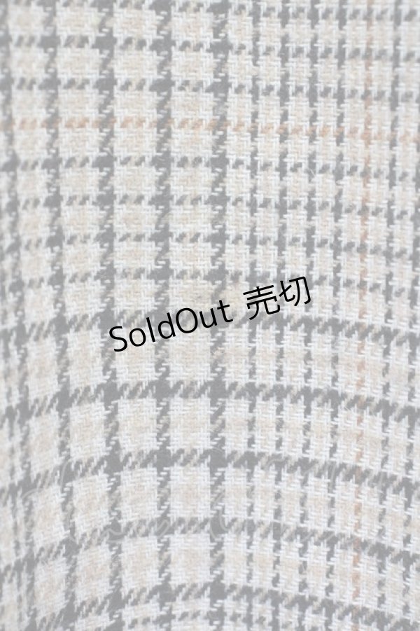 画像6: Bubbles /チェックワンピース F ベージュ T-25-01-22-023-CA-OP-SZ-ZT167 (6)