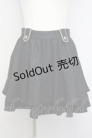 画像: MILK / ナポレオンスカート  ブラック T-25-01-22-029-ML-SK-SZ-ZT417