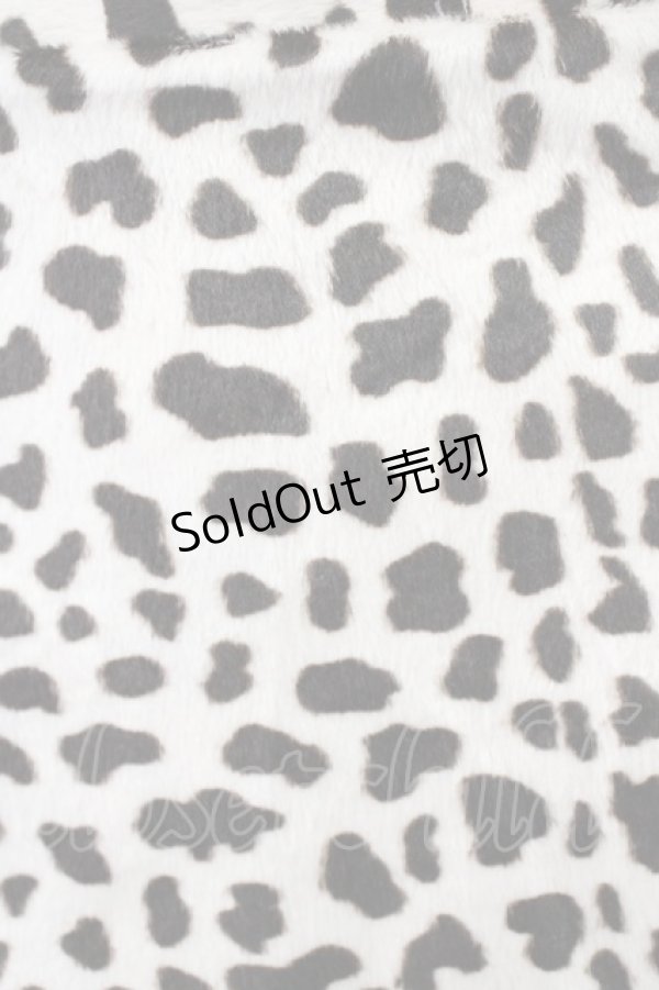 画像4: lilLilly / レオパードスカート  アイボリーＸブラウン T-25-01-24-019-LO-SK-SA-ZT076 (4)