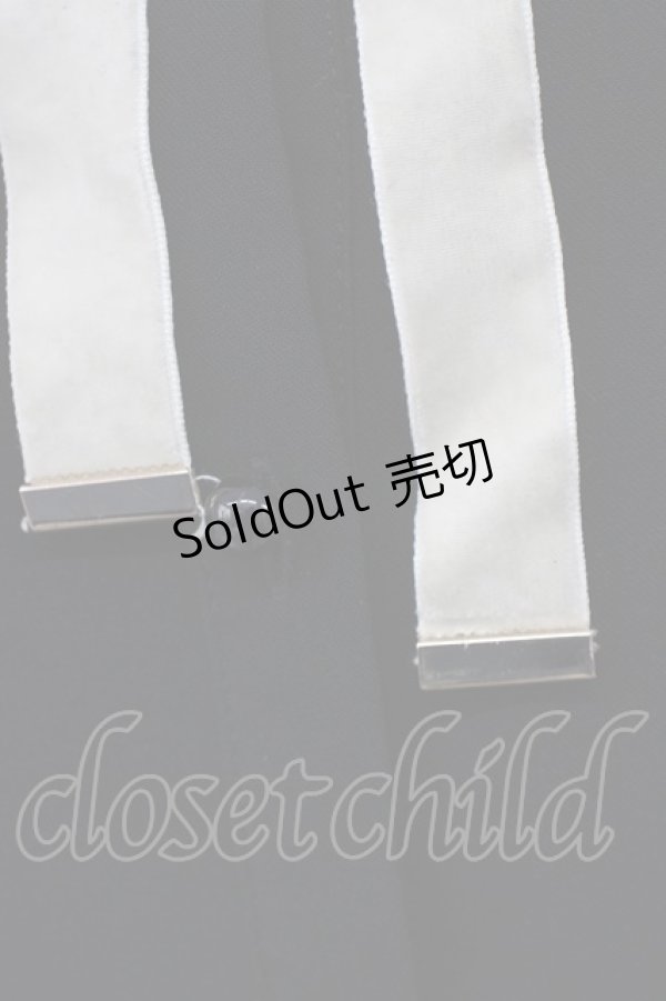 画像5: Rojita / レース配色シャツカラーブラウス  黒 T-25-01-24-007-LO-BL-SA-ZT390 (5)