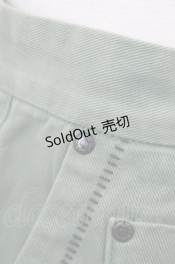 画像5: RNA / 後ろポケット刺繍入りショートパンツ M グリーン T-25-01-26-028-PU-PA-SA-ZT382 (5)