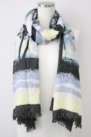 画像: axes femme / ストール   T-25-01-26-031-AX-BL-AS-ZT305