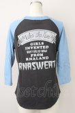 画像2: RNA / スヌーピースカルptTシャツ M ブルー×グレー T-25-01-26-007-PU-TS-SA-ZT033 (2)