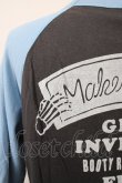 画像3: RNA / スヌーピースカルptTシャツ M ブルー×グレー T-25-01-26-007-PU-TS-SA-ZT033 (3)