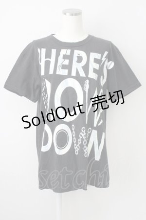 画像: RNA / HERE'S LOW DOWN ptシャツ L ブラック T-25-01-26-013-PU-TS-SA-ZT045
