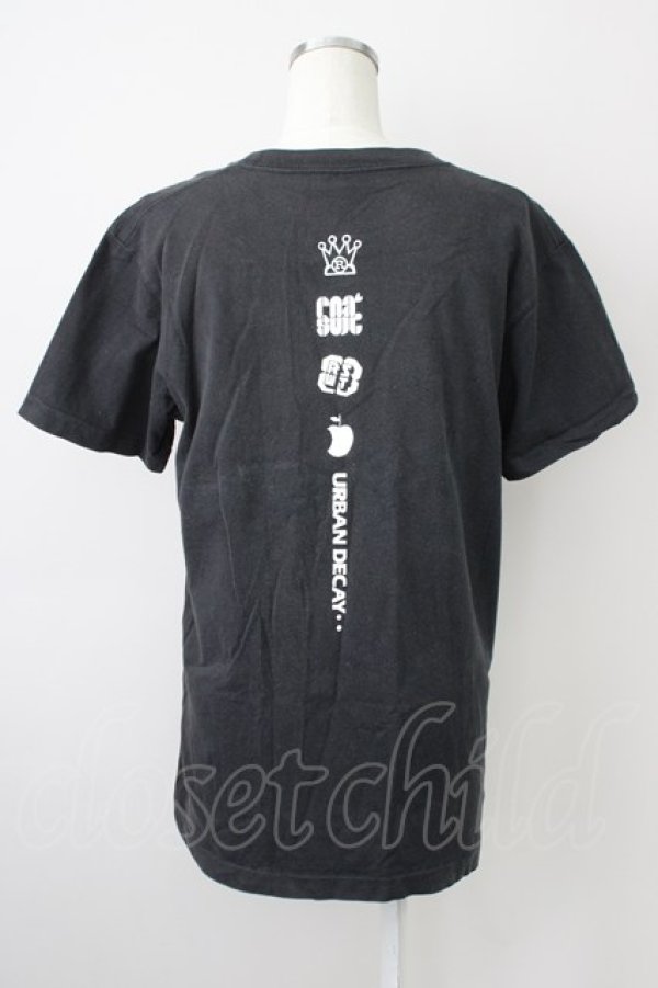 画像2: RNA / HERE'S LOW DOWN ptシャツ L ブラック T-25-01-26-013-PU-TS-SA-ZT045 (2)