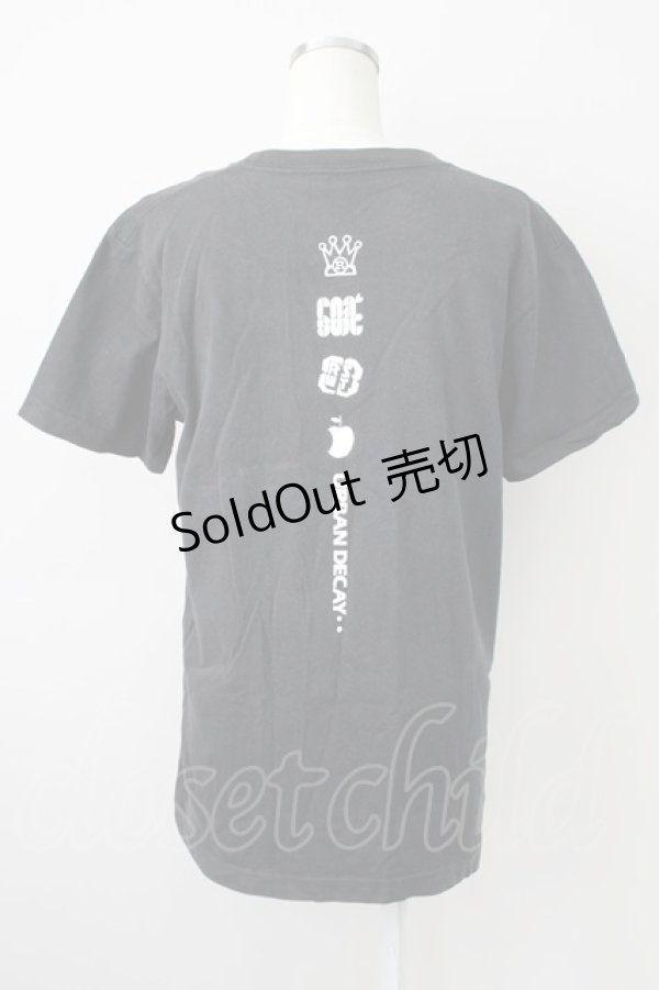 画像2: RNA / HERE'S LOW DOWN ptシャツ L ブラック T-25-01-26-013-PU-TS-SA-ZT045 (2)