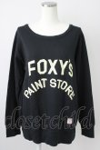 画像1: RNA / FOXY’S PAINT STORE スウェット M ブラック T-25-01-26-015-PU-TO-SA-ZT045 (1)