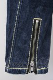 画像3: WORLD WIDE LOVE！(Rydia) / フード付きデニムライダース 1 インディゴ T-25-01-29-020-PU-JA-SA-ZT075 (3)
