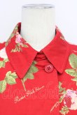 画像9: PINK HOUSE / 薔薇柄コートワンピース  レッド T-25-01-29-023-LO-CO-SA-ZT261 (9)