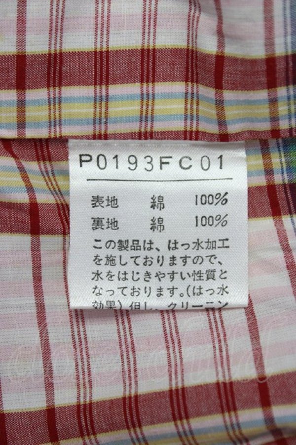 画像11: PINK HOUSE / 薔薇柄コートワンピース  レッド T-25-01-29-023-LO-CO-SA-ZT261 (11)