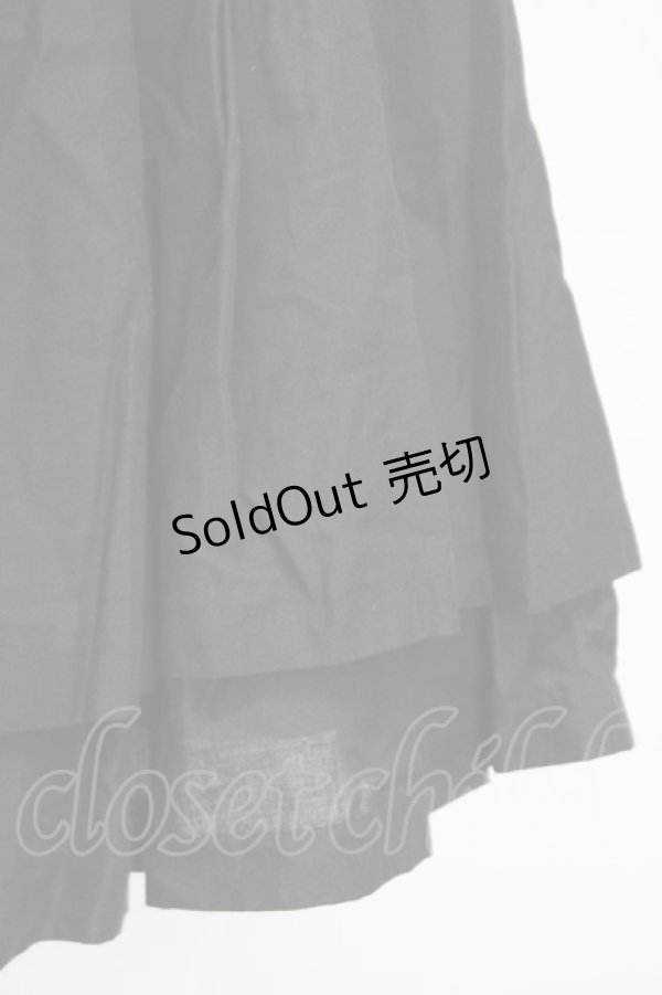 画像3: 【SALE】PEACE NOW / ギャザースカート M ブラック T-25-01-29-031-PU-SK-SA-ZT148 (3)