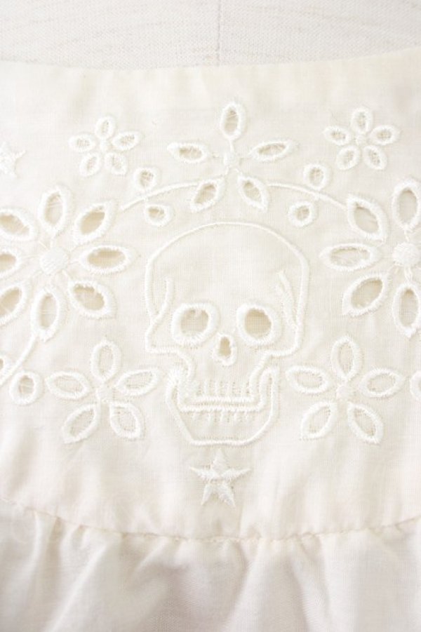 画像3: WORLD WIDE LOVE！(Rydia) / スカルレースワンピース 1 アイボリー T-25-01-29-001-PU-OP-SA-ZT312 (3)