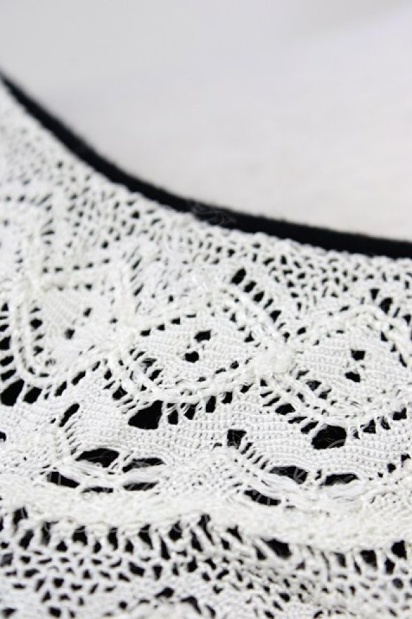 画像6: KETTY / レース襟ショートボレロ M ブラック T-25-01-31-011-EL-TO-SA-ZT374 (6)