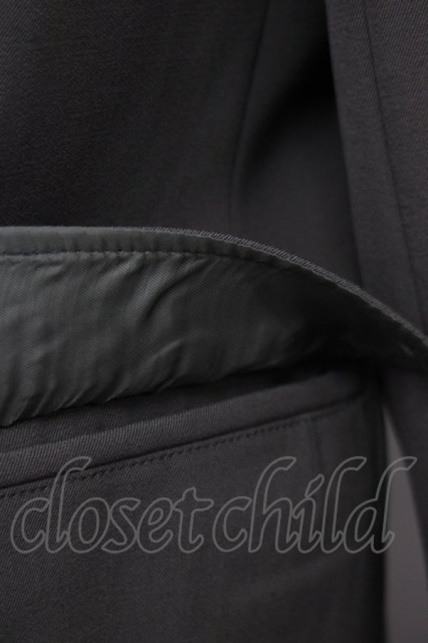 画像5: INGEBORG / 金チェッカー柄ボタンセットアップ  グレー T-25-01-31-012-LO-JA-SA-ZT374 (5)