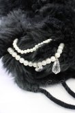 画像2: Angelic Pretty / リボンパールファーミトン  黒 T-25-02-01-026-AP-ZA-SZ-ZT442 (2)
