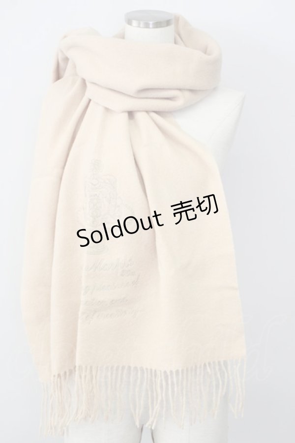 画像1: Jane Marple / Anniversary cakesストール  ベージュ T-25-02-01-027-JM-ZA-SZ-ZT-K009 (1)