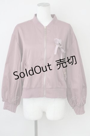 画像: Rojita / レースアップブルゾン F ピンクブラウン T-25-02-01-014-LO-TO-SZ-ZT242