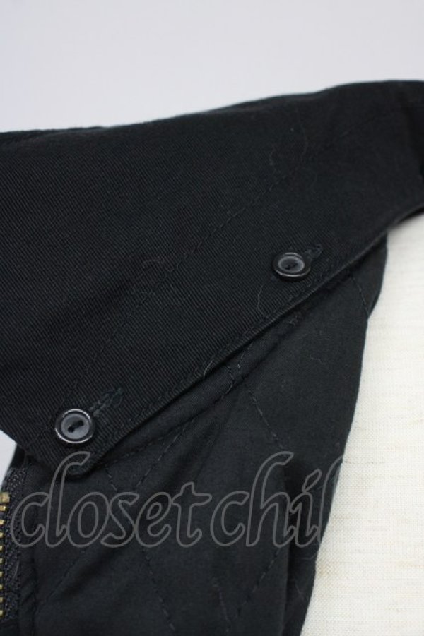 画像4: KETTY / 刺繍&パールブルゾン 9号 ブラック T-25-02-06-021-EL-CO-SA-ZT443 (4)