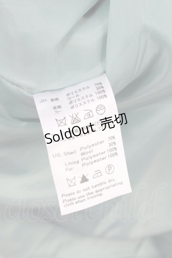 画像9: an another angelus / ファー衿付きバラ釦コート F グリーン T-25-02-06-023-CA-CO-SZ-ZT-C028 (9)