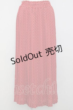 画像: LOLITAその他(お買取対象外) / ドットロングスカート  赤Ｘ白 T-25-02-06-025-LO-SK-SA-ZT435
