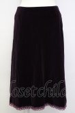 画像1: L'EST ROSE / 別珍スカート  パープル T-25-02-06-026-LO-SK-SA-ZT435 (1)