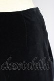 画像5: L'EST ROSE / 別珍スカート  黒 T-25-02-06-027-LO-SK-SA-ZT435 (5)