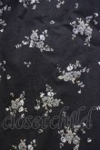 画像4: LOLITAその他(お買取対象外) / フラワープリントスカート  黒Ｘグレー T-25-02-06-029-LO-BL-SA-ZT435 (4)