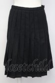 画像1: L'EST ROSE / プリーツ風スカート  黒 T-25-02-06-032-LO-SK-SA-ZT435 (1)