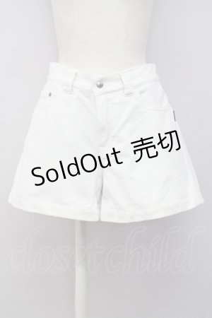 画像: RNA / コーデュロイショートパンツ M アイボリー T-25-02-06-036-PU-PA-SA-ZT435