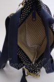 画像9: INGEBORG / ドット柄ミニショルダーバッグ  ネイビー T-25-02-06-043-LO-BG-SA-ZT433 (9)