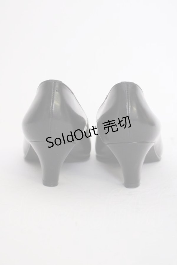 画像3: INGEBORG / リボンパンプス L ブラック T-25-02-06-047-LO-SH-SA-ZT-K006 (3)