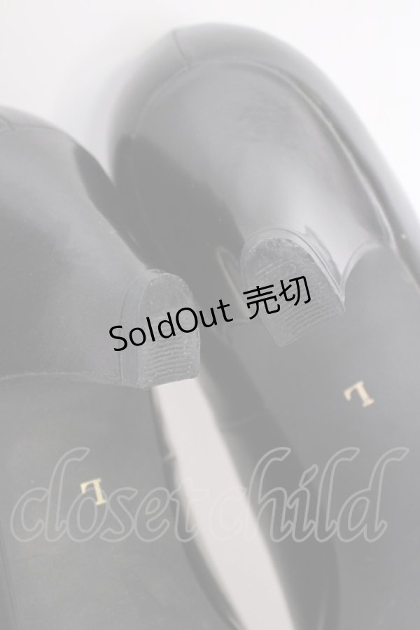 画像7: INGEBORG / リボンパンプス L ブラック T-25-02-06-047-LO-SH-SA-ZT-K006 (7)