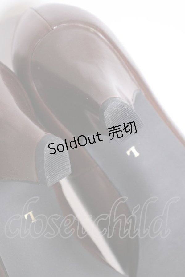 画像7: INGEBORG / リボンパンプス L ブラウン T-25-02-06-048-LO-SH-SA-ZT-K006 (7)