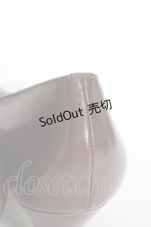 画像8: INGEBORG / リボンパンプス L ブラウン T-25-02-06-048-LO-SH-SA-ZT-K006 (8)