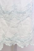 画像4: Cherir la femme / バスケット刺繍長袖ワンピース  サックス T-25-02-21-020-LO-OP-SA-ZI (4)
