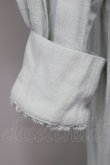 画像10: Cherir la femme / バスケット刺繍長袖ワンピース  サックス T-25-02-21-020-LO-OP-SA-ZI (10)