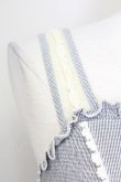 画像3: axes femme / 異素材組み合わせワンピース M アイボリー T-25-02-23-023-AX-OP-SA-ZT121 (3)