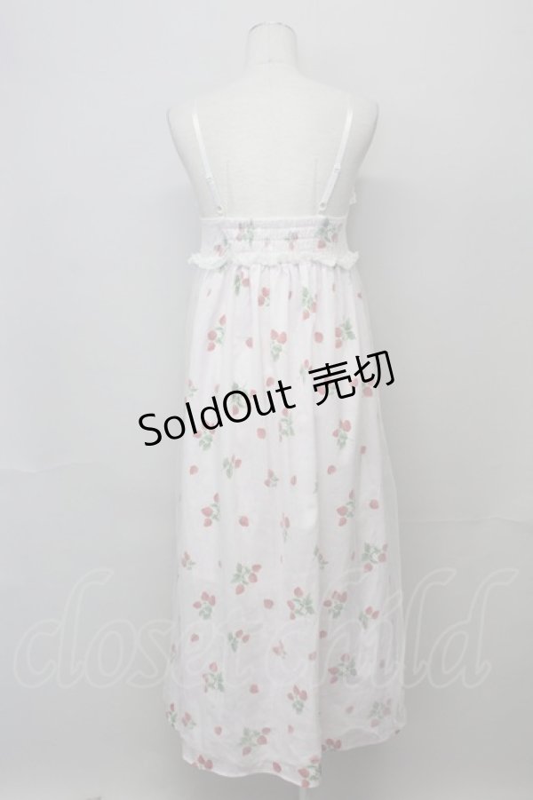 画像2: Ank Rouge / いちごシースルーキャミワンピース  ピンク T-25-03-08-023-CA-OP-SA-ZI (2)