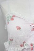 画像4: Ank Rouge / いちごシースルーキャミワンピース  ピンク T-25-03-08-023-CA-OP-SA-ZI (4)