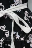 画像3: MILK / シルエットRibbonワンピース  黒Ｘピンク T-25-03-08-027-ML-OP-SA-ZI (3)