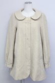 画像1: Franche Lippee / 丸襟コート M ベージュ T-25-03-08-030-LO-CO-SA-ZT-C046 (1)