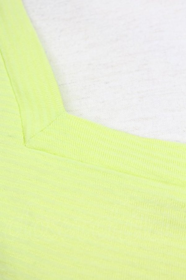 画像3: Emily Temple cute / 半袖リボンカットソー  黄緑 T-25-03-08-007-ET-TO-SA-ZT470 (3)