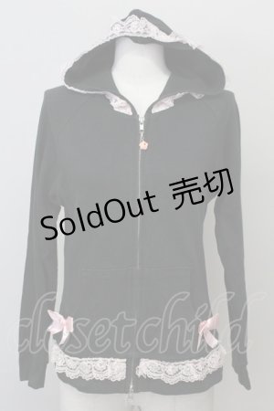 画像: Nile Perch / レースZIPパーカー M 黒 T-25-03-08-011-LO-TO-SA-ZI