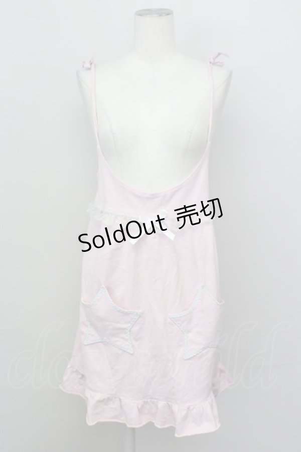 画像1: Nile Perch / 星型ポケットチュニック  ピンク T-25-03-08-014-LO-OP-SA-ZI (1)