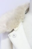 画像5: axes femme / オーナメント刺繍入りコート  白 T-25-03-15-031-AX-CO-SA-ZT (5)