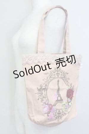 画像: axes femme / BAGガーリーフレンチトートバッグ  ピンク T-25-03-15-038-AX-BG-SA-ZT