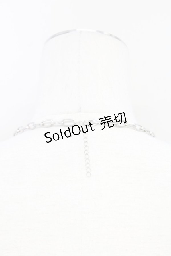 画像2: 【SALE】LOLITAその他(お買取対象外) / チェーンネックレス  シルバー T-25-03-15-039-LO-AC-SA-ZT422-F008 (2)
