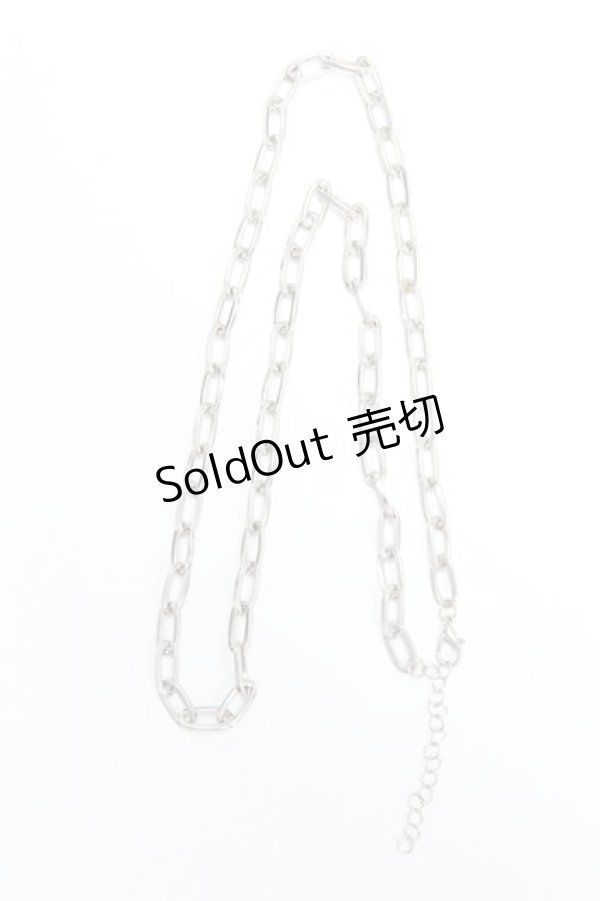 画像3: 【SALE】LOLITAその他(お買取対象外) / チェーンネックレス  シルバー T-25-03-15-039-LO-AC-SA-ZT422-F008 (3)